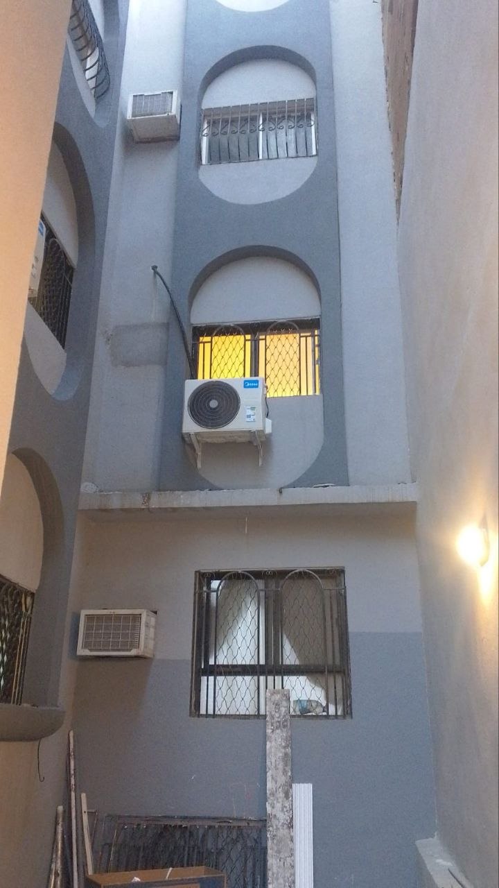 تأسيس تكييف صالات وممرات العمارة - الطائف